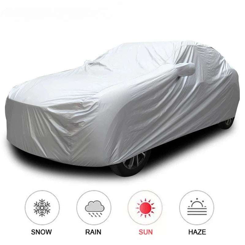 Housse de Protection complète pour voiture, intérieur et extérieur, pare-soleil, Anti-poussière, Anti-UV, universelle pour berline SUV - FATAONHousse de Protection complète pour voiture, intérieur et extérieur, pare-soleil, Anti-poussière, Anti-UV, universelle pour berline SUVAccessoire AutoFATAON