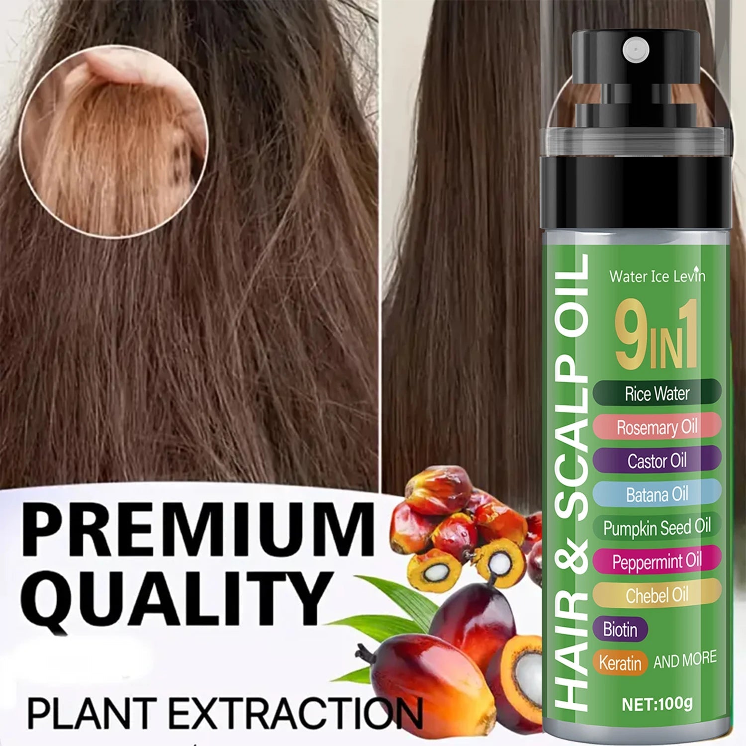 Huile Capillaire au Riz 120 ml Nutrition Intense & Revitalisation des Cheveux.Offrez à vos cheveux un soin nourrissant enrichi en complexe de 7 huiles végétales et en kératine. Aide à nourrir les cheveux, renforcer la fibre capillaire et apporter douceur - FATAONHuile Capillaire au Riz 120 ml Nutrition Intense & Revitalisation des Cheveux.Offrez à vos cheveux un soin nourrissant enrichi en complexe de 7 huiles végétales et en kératine. Aide à nourrir les cheveux, renforcer la fibre capillaire et