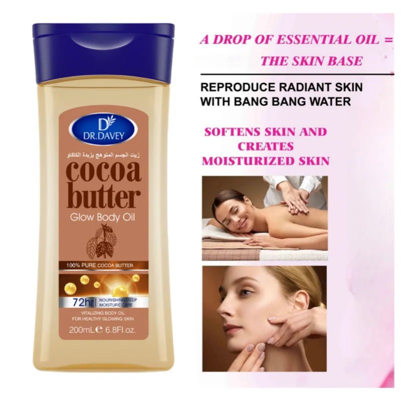 Huile corporelle au beurre de cacao Huile corporelle brillante au beurre de cacao Huile corporelle Huile essentielle de soin de la peau, adaptée à tous les types de peau, VIBILISANT CORPS OI - FATAONHuile corporelle au beurre de cacao Huile corporelle brillante au beurre de cacao Huile corporelle Huile essentielle de soin de la peau, adaptée à tous les types de peau, VIBILISANT CORPS OIBeauté HommeFATAON