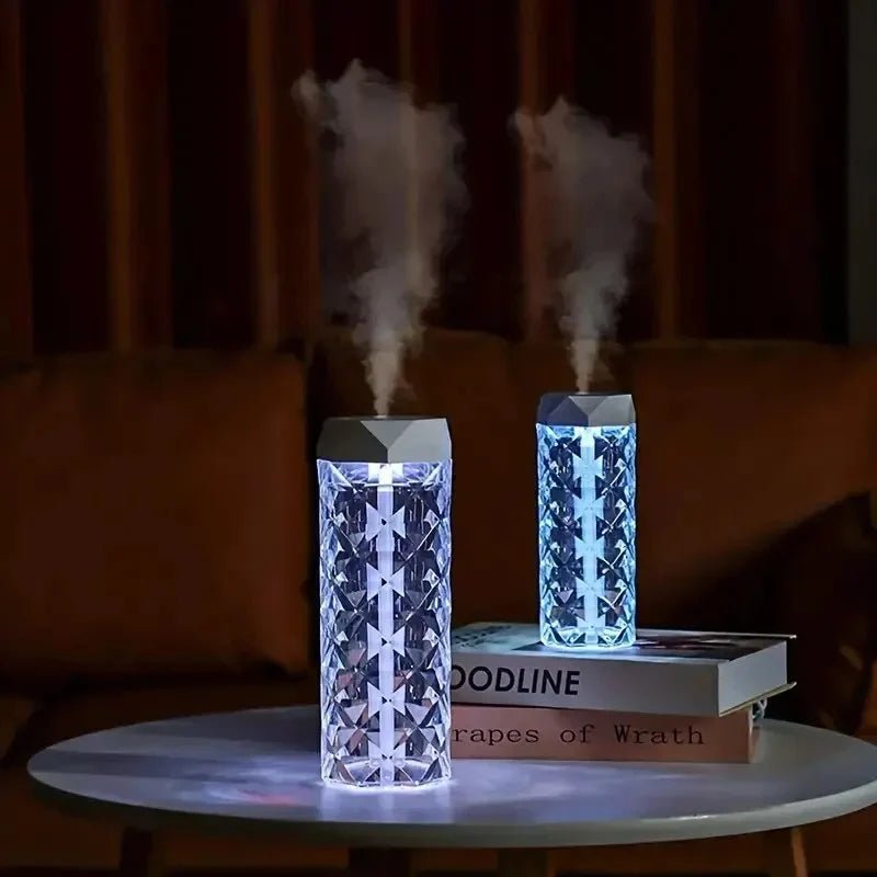 Humidificateur d'air USB 400ML, diffuseur d'arôme, purificateur d'huile essentielle, brumisateur de parfum, lumière RGB, pour voiture, maison, chambre à coucher - FATAONHumidificateur d'air USB 400ML, diffuseur d'arôme, purificateur d'huile essentielle, brumisateur de parfum, lumière RGB, pour voiture, maison, chambre à coucherSolutions MaisonFATAON