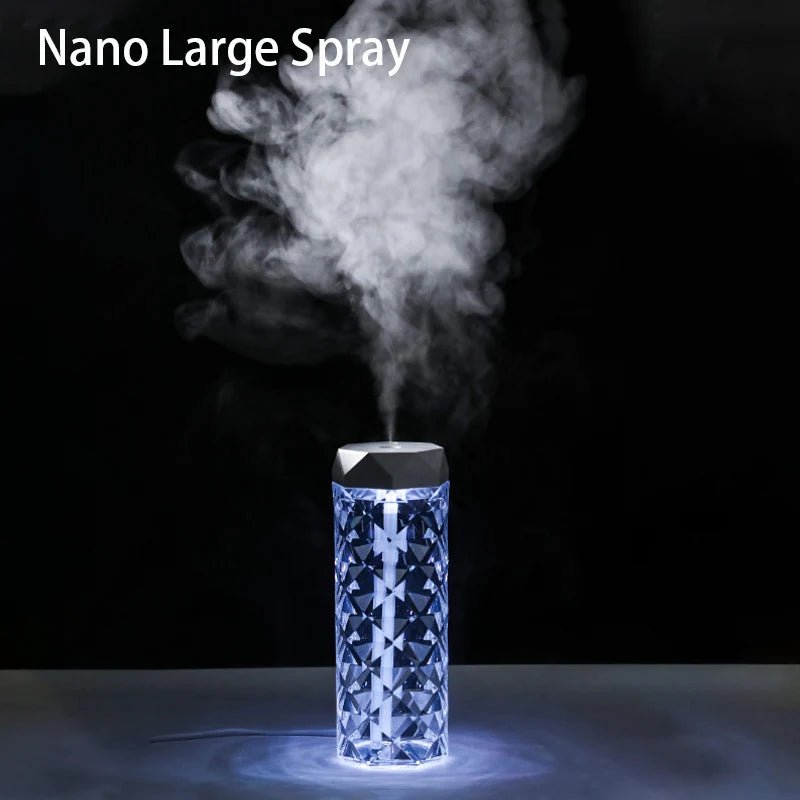 Humidificateur d'air USB 400ML, diffuseur d'arôme, purificateur d'huile essentielle, brumisateur de parfum, lumière RGB, pour voiture, maison, chambre à coucher - FATAONHumidificateur d'air USB 400ML, diffuseur d'arôme, purificateur d'huile essentielle, brumisateur de parfum, lumière RGB, pour voiture, maison, chambre à coucherSolutions MaisonFATAON