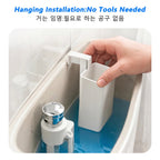 iLMH Distributeur de nettoyant solide pour toilettes - Pièce de rechange pour réservoir, Boîte tampon nettoyante pour cuvette de toilettes, Distributeur suspendu à libération lente, Prolonge l'efficacité du nettoyage - FATAONiLMH Distributeur de nettoyant solide pour toilettes - Pièce de rechange pour réservoir, Boîte tampon nettoyante pour cuvette de toilettes, Distributeur suspendu à libération lente, Prolonge l'efficacité du nettoyageSolutions MaisonFATAON