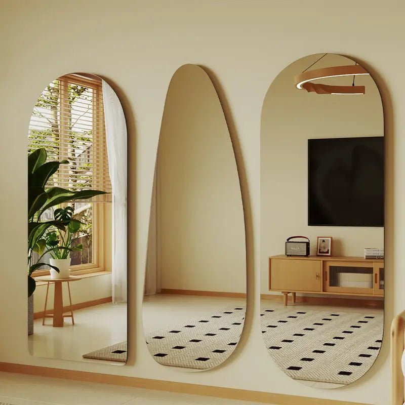 Irregular Full-length Mirrors for Home Decoration Frameless Hotel Decoration Apartment Explosion-proof Mirror Wholesale - FATAONIrregular Full-length Mirrors for Home Decoration Frameless Hotel Decoration Apartment Explosion-proof Mirror WholesaleSolutions MaisonFATAON