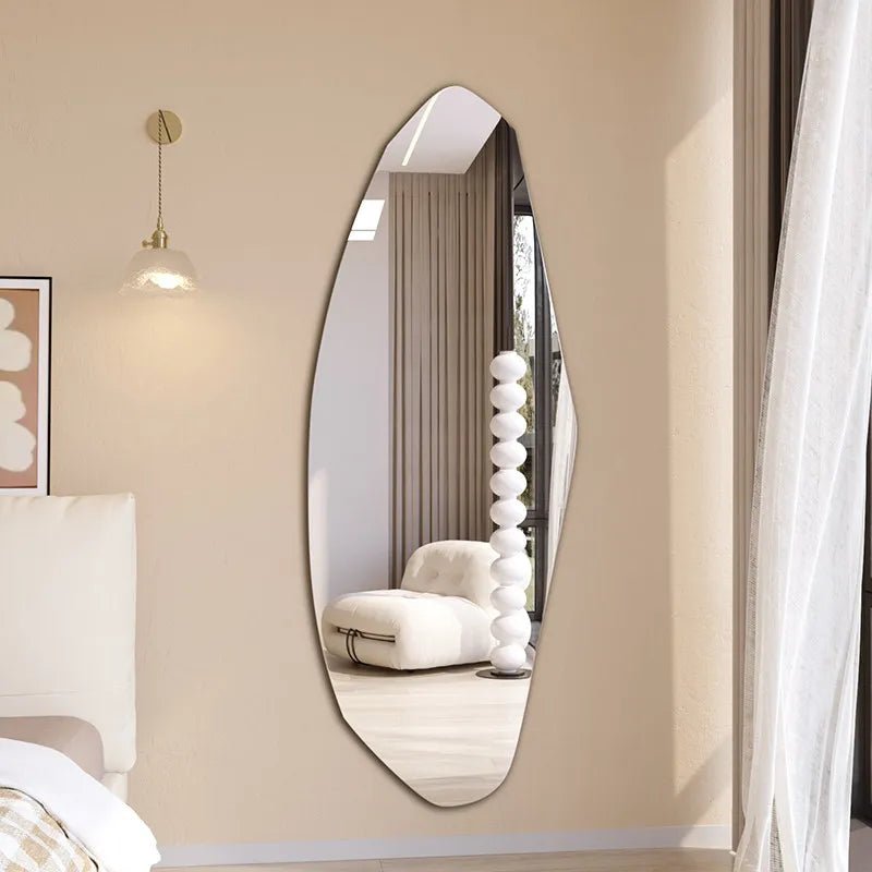 Irregular Full-length Mirrors for Home Decoration Frameless Hotel Decoration Apartment Explosion-proof Mirror Wholesale - FATAONIrregular Full-length Mirrors for Home Decoration Frameless Hotel Decoration Apartment Explosion-proof Mirror WholesaleSolutions MaisonFATAON