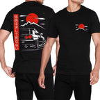 Japanese Style Car JDM Culture GTR Racing T Shirts Back Print Street Wear Original Design Oversized 100% Cotton Tops Tee Homme - Fix & GoJapanese Style Car JDM Culture GTR Racing T Shirts Back Print Street Wear Original Design Oversized 100% Cotton Tops Tee HommeFix & Go