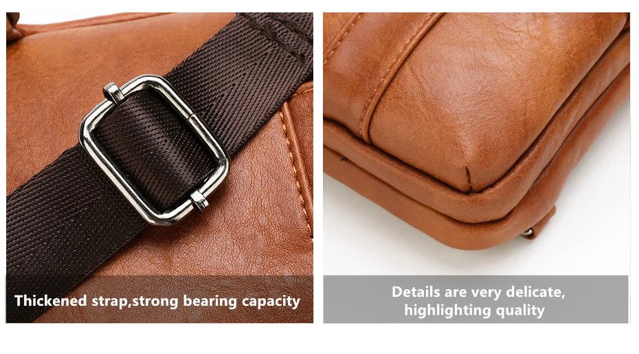 JEEP BULUO Multi-function Small Sling Chest Bag Legs Waist Bag For Man New Fashion Casual Crossbody Men Messenger Bags - FATAONJEEP BULUO Multi-function Small Sling Chest Bag Legs Waist Bag For Man New Fashion Casual Crossbody Men Messenger BagsMode & AccessoiresFATAON