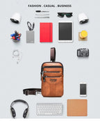 JEEP BULUO Multi-function Small Sling Chest Bag Legs Waist Bag For Man New Fashion Casual Crossbody Men Messenger Bags - FATAONJEEP BULUO Multi-function Small Sling Chest Bag Legs Waist Bag For Man New Fashion Casual Crossbody Men Messenger BagsMode & AccessoiresFATAON