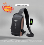 JEEP BULUO Multi-function Small Sling Chest Bag Legs Waist Bag For Man New Fashion Casual Crossbody Men Messenger Bags - FATAONJEEP BULUO Multi-function Small Sling Chest Bag Legs Waist Bag For Man New Fashion Casual Crossbody Men Messenger BagsMode & AccessoiresFATAON
