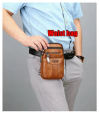 JEEP BULUO Multi-function Small Sling Chest Bag Legs Waist Bag For Man New Fashion Casual Crossbody Men Messenger Bags - FATAONJEEP BULUO Multi-function Small Sling Chest Bag Legs Waist Bag For Man New Fashion Casual Crossbody Men Messenger BagsMode & AccessoiresFATAON