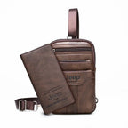 JEEP BULUO Multi-function Small Sling Chest Bag Legs Waist Bag For Man New Fashion Casual Crossbody Men Messenger Bags - FATAONJEEP BULUO Multi-function Small Sling Chest Bag Legs Waist Bag For Man New Fashion Casual Crossbody Men Messenger BagsMode & AccessoiresFATAON