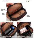 JEEP BULUO Multi-function Small Sling Chest Bag Legs Waist Bag For Man New Fashion Casual Crossbody Men Messenger Bags - FATAONJEEP BULUO Multi-function Small Sling Chest Bag Legs Waist Bag For Man New Fashion Casual Crossbody Men Messenger BagsMode & AccessoiresFATAON