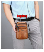 JEEP BULUO Multi-function Small Sling Chest Bag Legs Waist Bag For Man New Fashion Casual Crossbody Men Messenger Bags - FATAONJEEP BULUO Multi-function Small Sling Chest Bag Legs Waist Bag For Man New Fashion Casual Crossbody Men Messenger BagsMode & AccessoiresFATAON