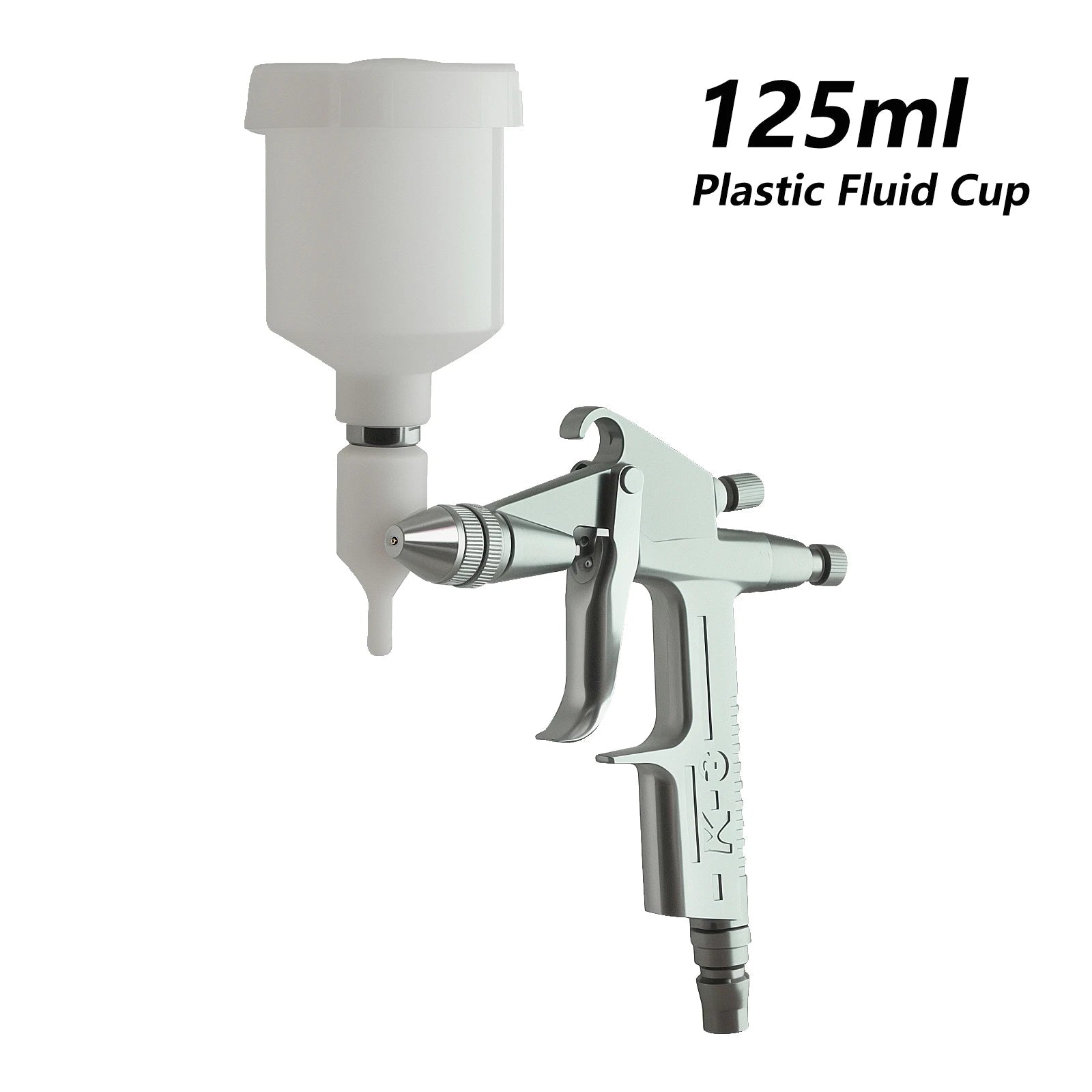 K-3 0.5mm Mini pistolet de pulvérisation pneumatique professionnel aérographe pulvérisateur alliage peinture atomiseur outils, avec tasse 125/150/250/400/600ml - FATAONK-3 0.5mm Mini pistolet de pulvérisation pneumatique professionnel aérographe pulvérisateur alliage peinture atomiseur outils, avec tasse 125/150/250/400/600mlOutils & PerformanceFATAON