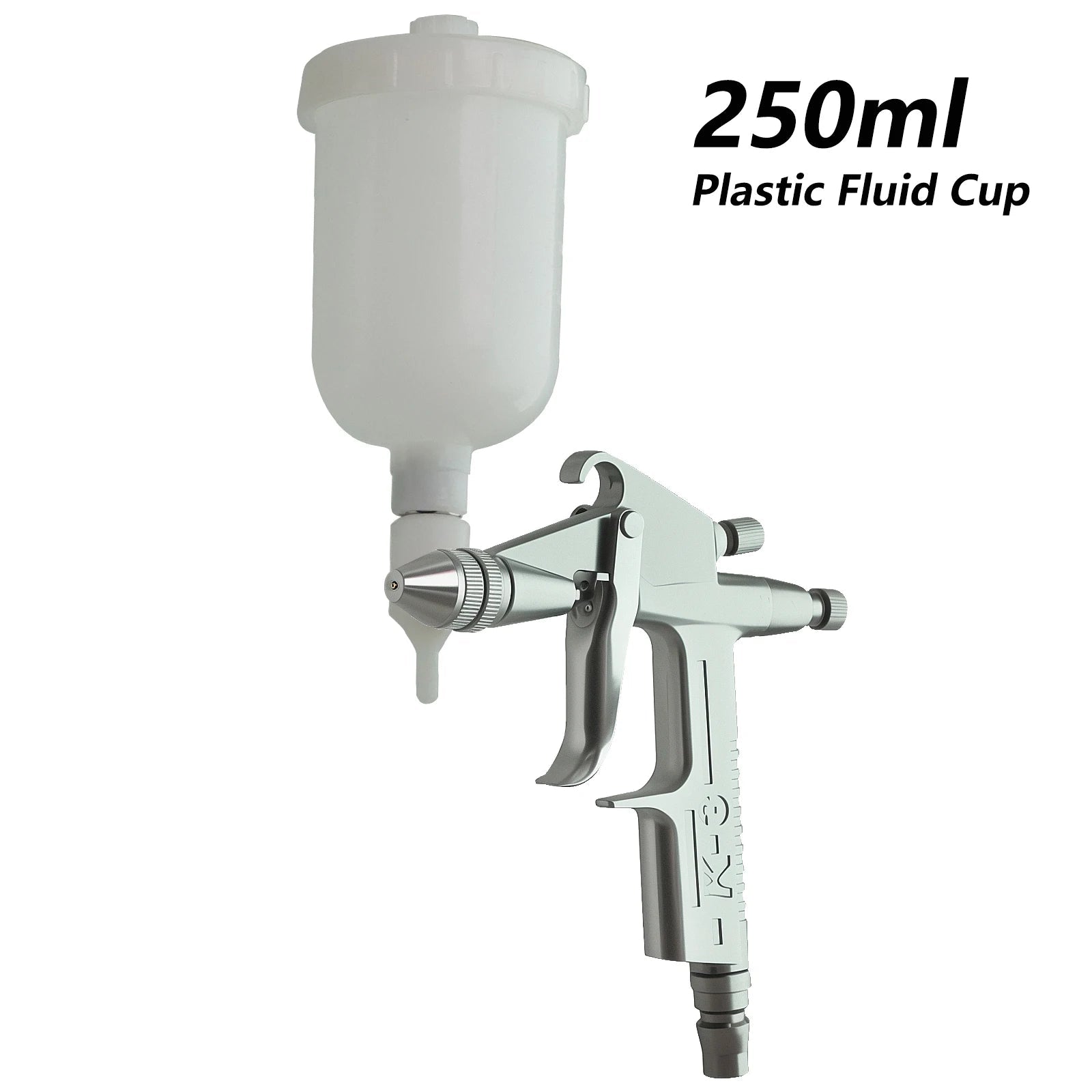 K-3 0.5mm Mini pistolet de pulvérisation pneumatique professionnel aérographe pulvérisateur alliage peinture atomiseur outils, avec tasse 125/150/250/400/600ml - FATAONK-3 0.5mm Mini pistolet de pulvérisation pneumatique professionnel aérographe pulvérisateur alliage peinture atomiseur outils, avec tasse 125/150/250/400/600mlOutils & PerformanceFATAON