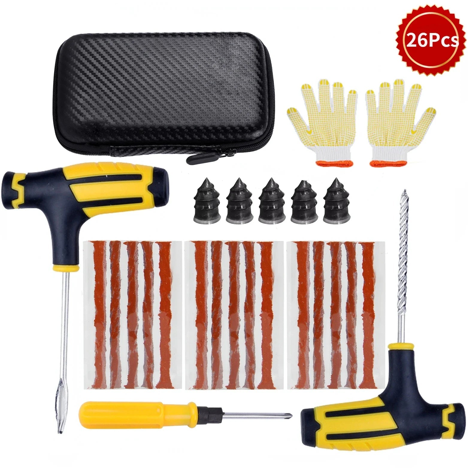 Kit de Réparation de Pneus – Mallette Complète Anti-Crevaison - FATAONKit de Réparation de Pneus – Mallette Complète Anti-CrevaisonAccessoire AutoFATAON