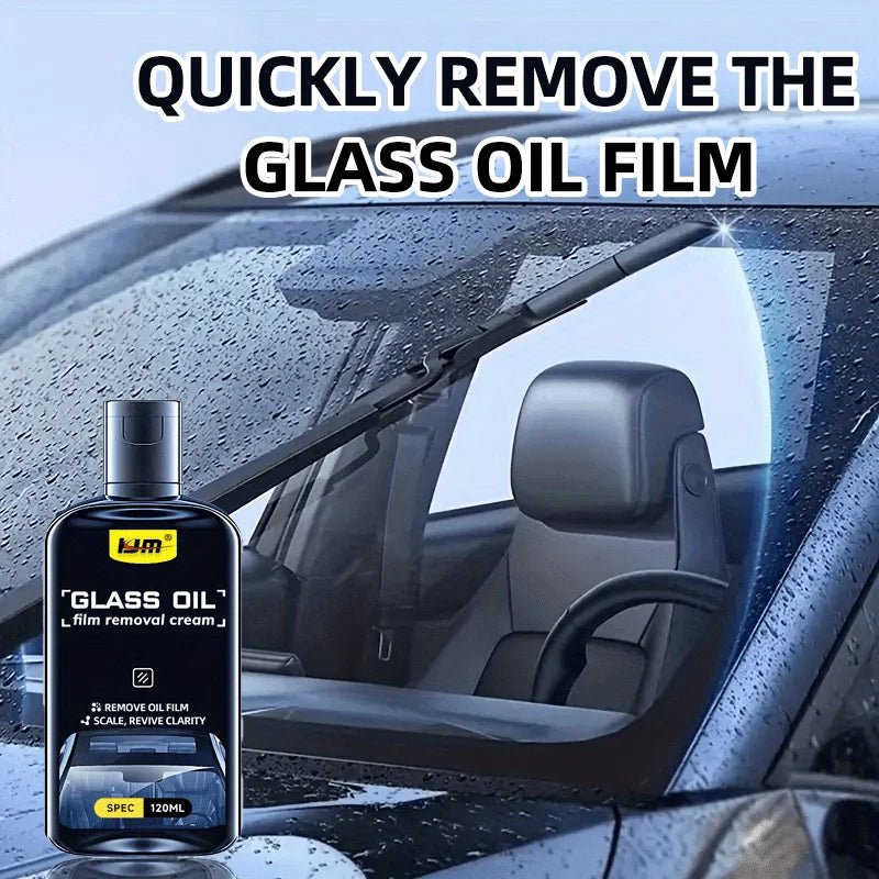 Kit d'élimination de l'huile pour vitres de voiture, élimine les taches d'eau, le film d'huile, adapté aux vitres automobiles et domestiques - FATAONKit d'élimination de l'huile pour vitres de voiture, élimine les taches d'eau, le film d'huile, adapté aux vitres automobiles et domestiquesAccessoire AutoFATAON
