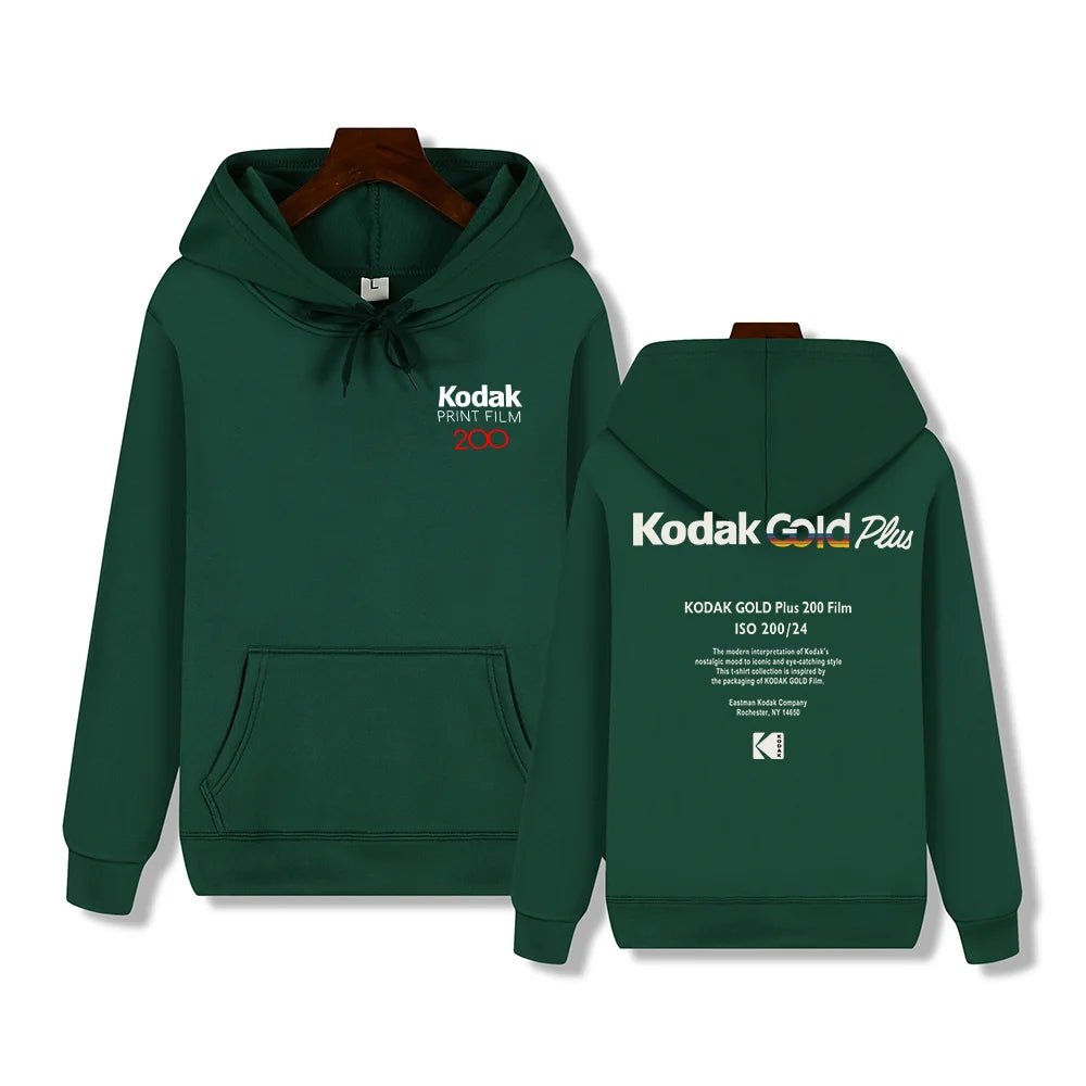 Kodak marque à la mode Harajuku Y2K imprimer automne hiver décontracté confortable hommes à capuche quotidien ample rue mode sport sweat - FATAONKodak marque à la mode Harajuku Y2K imprimer automne hiver décontracté confortable hommes à capuche quotidien ample rue mode sport sweatMode HommeFATAON