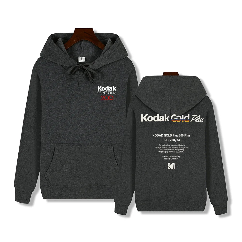 Kodak marque à la mode Harajuku Y2K imprimer automne hiver décontracté confortable hommes à capuche quotidien ample rue mode sport sweat - FATAONKodak marque à la mode Harajuku Y2K imprimer automne hiver décontracté confortable hommes à capuche quotidien ample rue mode sport sweatMode HommeFATAON