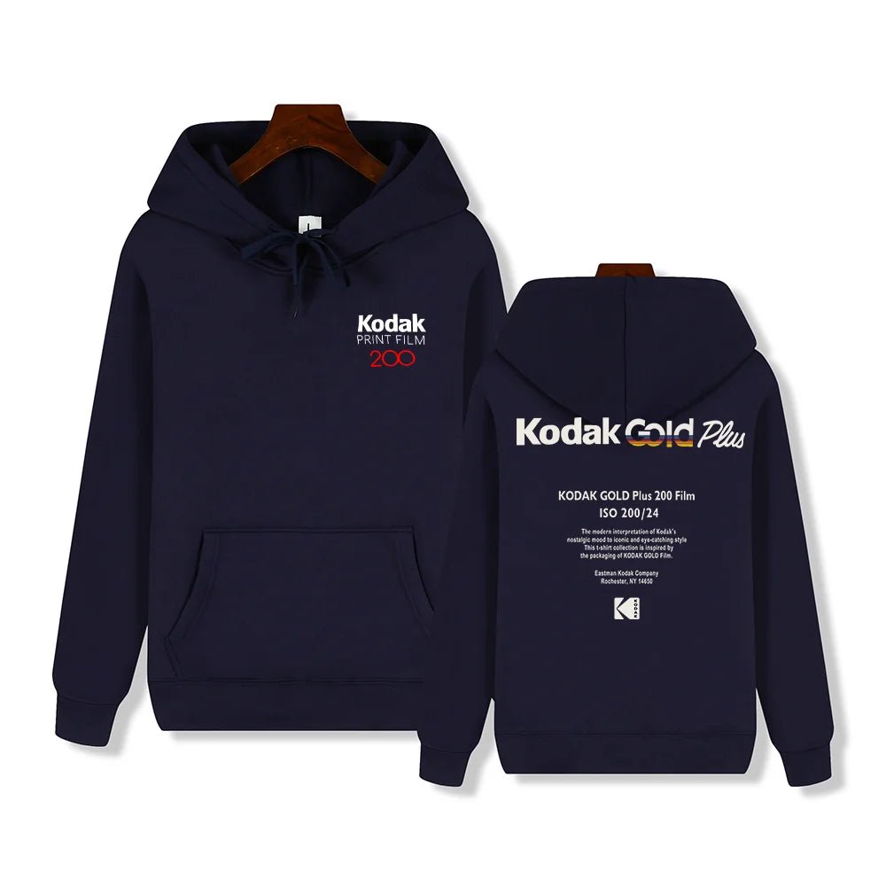 Kodak marque à la mode Harajuku Y2K imprimer automne hiver décontracté confortable hommes à capuche quotidien ample rue mode sport sweat - FATAONKodak marque à la mode Harajuku Y2K imprimer automne hiver décontracté confortable hommes à capuche quotidien ample rue mode sport sweatMode HommeFATAON