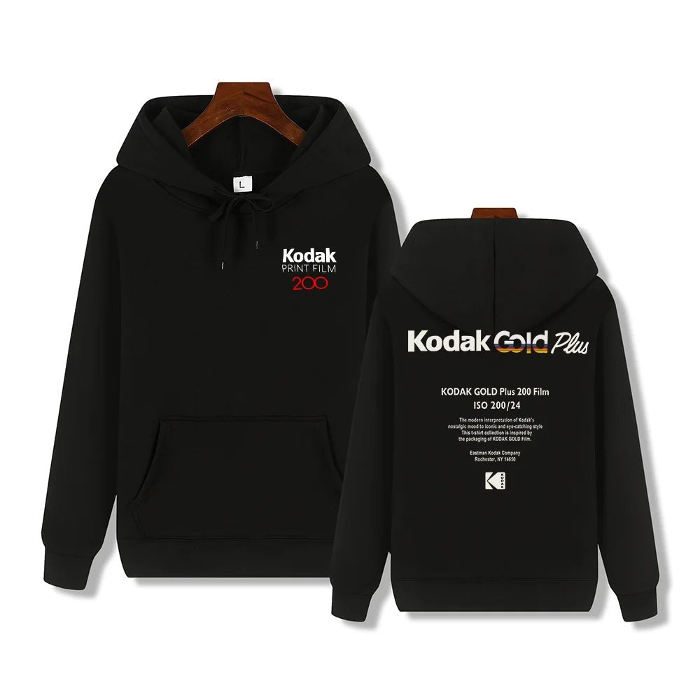 Kodak marque à la mode Harajuku Y2K imprimer automne hiver décontracté confortable hommes à capuche quotidien ample rue mode sport sweat - FATAONKodak marque à la mode Harajuku Y2K imprimer automne hiver décontracté confortable hommes à capuche quotidien ample rue mode sport sweatMode HommeFATAON