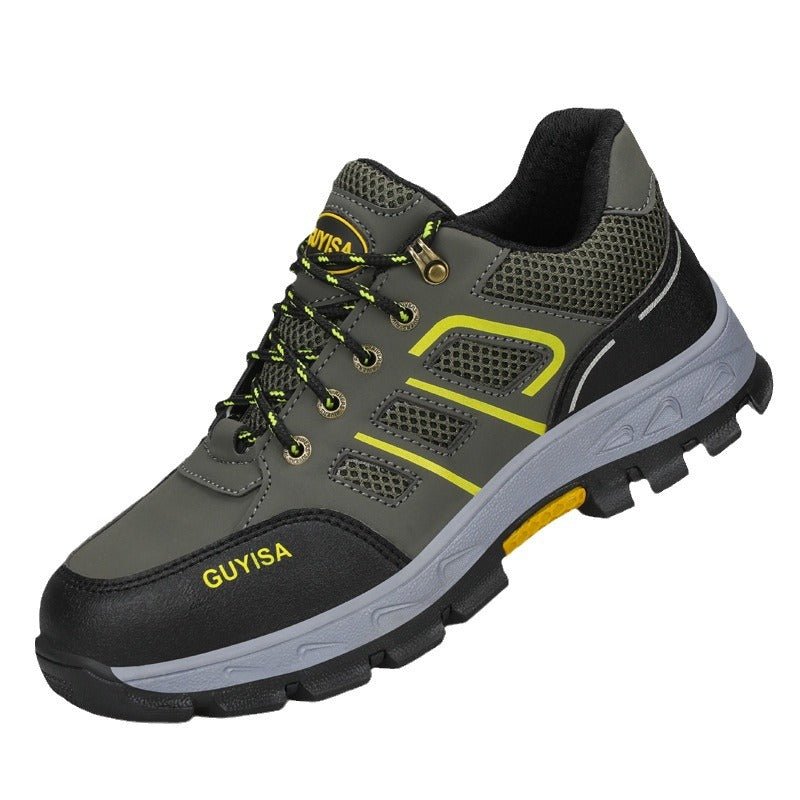 Labor Protection Shoes for Men, Anti-Smash, Anti-Puncture, Liberation Military Training Shoes, Work Shoes, Wholesale, Comfortable, Wear-Resistant, Anti-Season Mountaineering Models - FATAONLabor Protection Shoes for Men, Anti-Smash, Anti-Puncture, Liberation Military Training Shoes, Work Shoes, Wholesale, Comfortable, Wear-Resistant, Anti-Season Mountaineering ModelsMode HommeFATAON