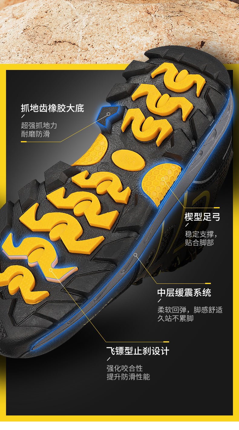 Labor Protection Shoes for Men, Anti-Smash, Anti-Puncture, Liberation Military Training Shoes, Work Shoes, Wholesale, Comfortable, Wear-Resistant, Anti-Season Mountaineering Models - FATAONLabor Protection Shoes for Men, Anti-Smash, Anti-Puncture, Liberation Military Training Shoes, Work Shoes, Wholesale, Comfortable, Wear-Resistant, Anti-Season Mountaineering ModelsMode HommeFATAON