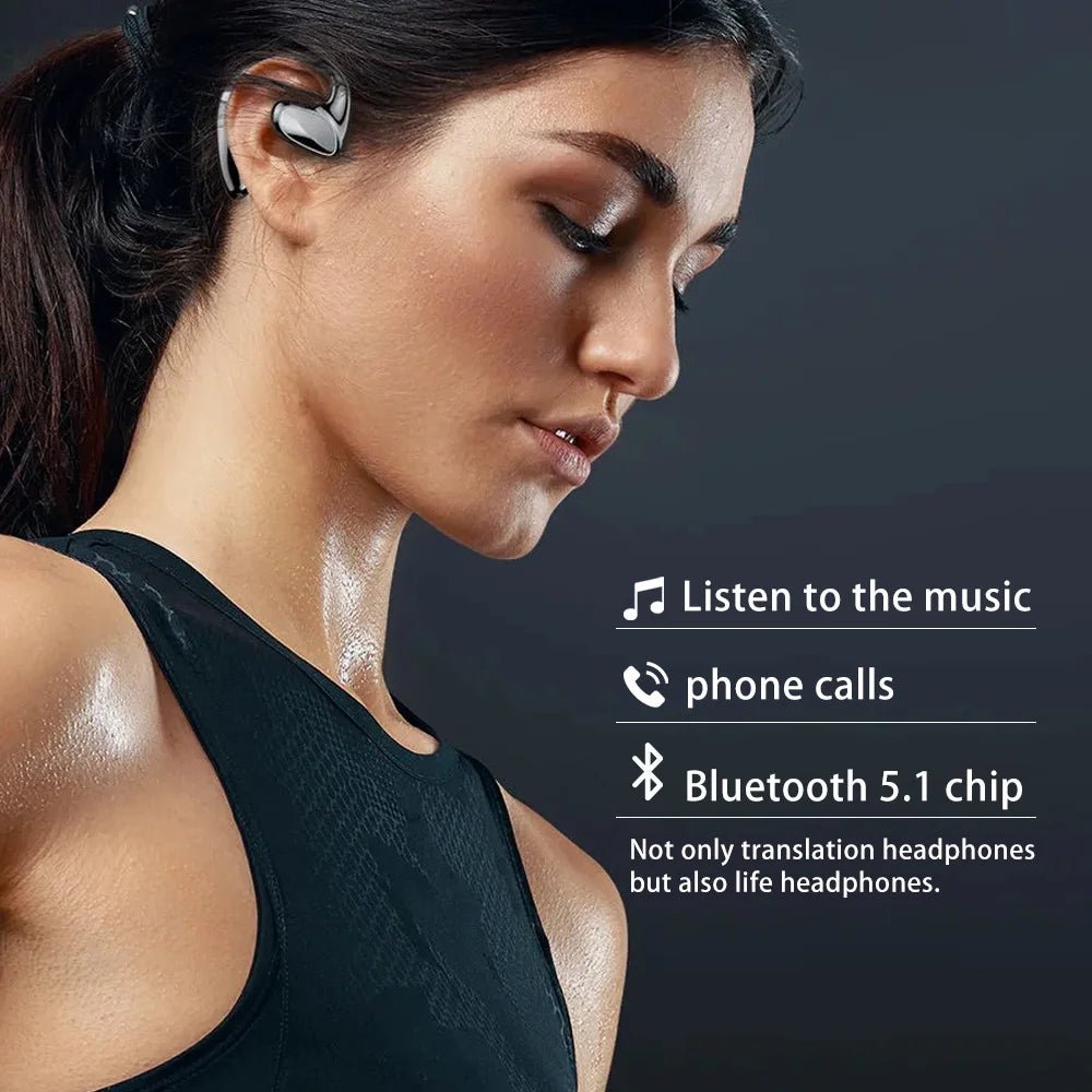 Language Translator Earbuds M8 Headset Supports 144 Languages Real Time Translation Languages Translator Earphones for Traveling - Fix & GoLanguage Translator Earbuds M8 Headset Supports 144 Languages Real Time Translation Languages Translator Earphones for TravelingFix & Go