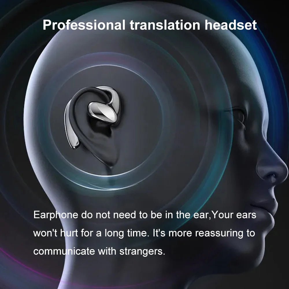 Language Translator Earbuds M8 Headset Supports 144 Languages Real Time Translation Languages Translator Earphones for Traveling - Fix & GoLanguage Translator Earbuds M8 Headset Supports 144 Languages Real Time Translation Languages Translator Earphones for TravelingFix & Go