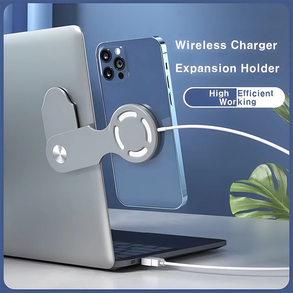 Laptop Side Screen Clip Foldable for Magsafe Case Phone Holder Extension Stand Mount Mag Safe Wiereless Chagre Cover Shell Funda - FATAONLaptop Side Screen Clip Foldable for Magsafe Case Phone Holder Extension Stand Mount Mag Safe Wiereless Chagre Cover Shell FundaTechnologie IntelligenteFATAON