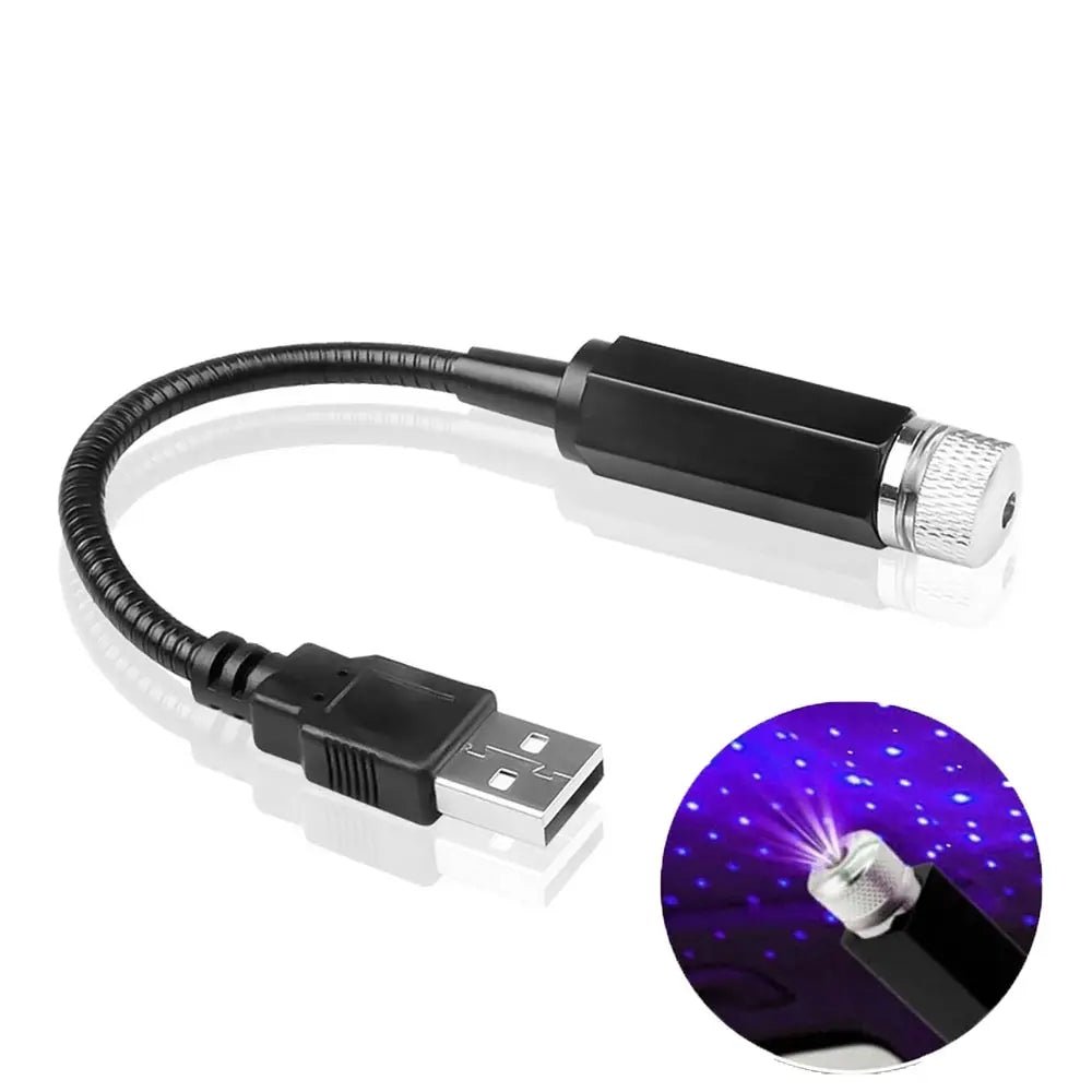 LED ciel étoilé lampe voiture Laser étoile toit lumière 5V USB alimenté galaxie étoile atmosphère lumière projecteur lampe pour chambre plafond décor - FATAONLED ciel étoilé lampe voiture Laser étoile toit lumière 5V USB alimenté galaxie étoile atmosphère lumière projecteur lampe pour chambre plafond décorAccessoire AutoFATAON