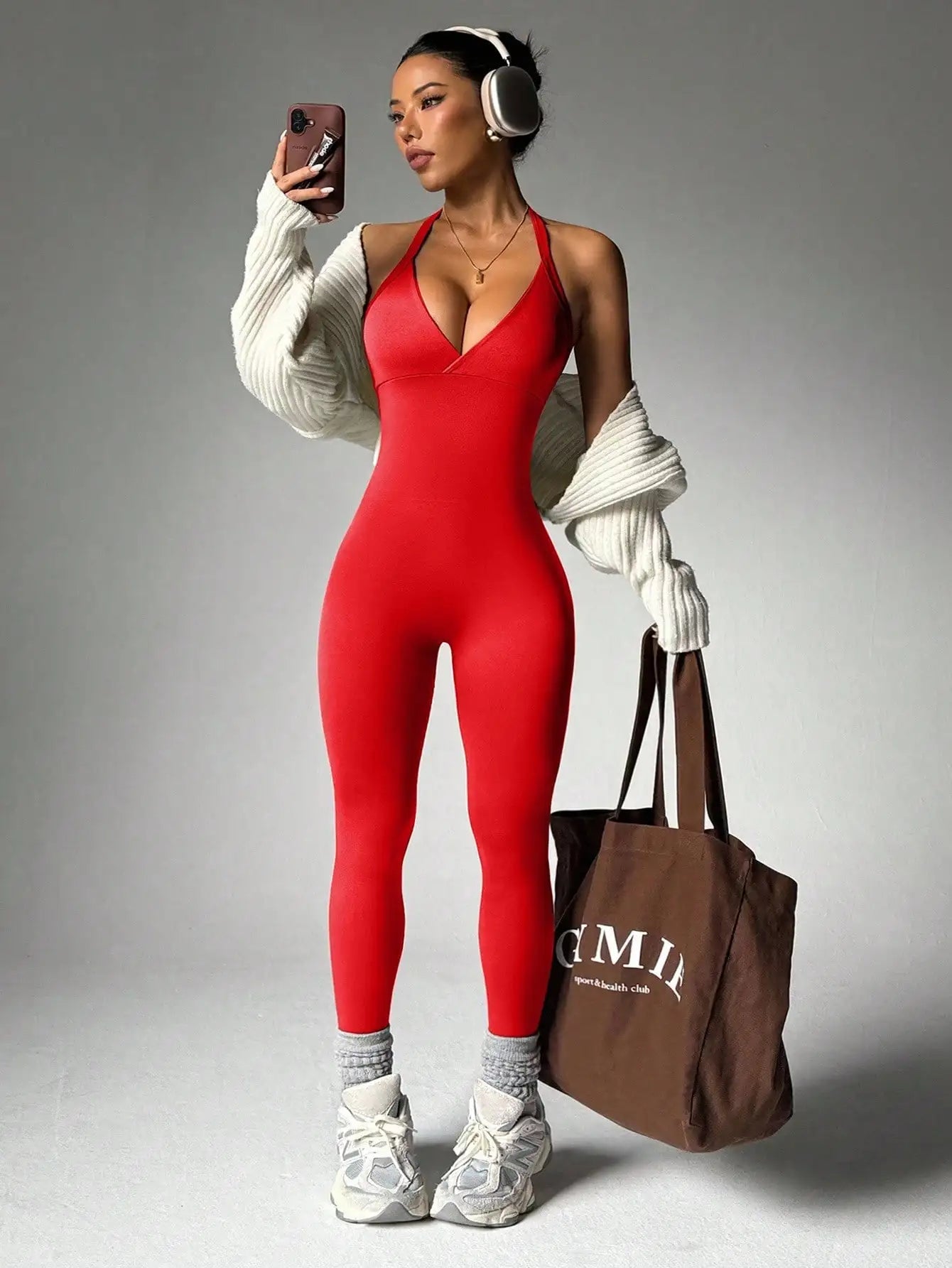 Leggings de Compression de Yoga dos nu sans manches, couleur unie, haute élasticité, sport aérien - FATAONLeggings de Compression de Yoga dos nu sans manches, couleur unie, haute élasticité, sport aérienFitness FemmeFATAON