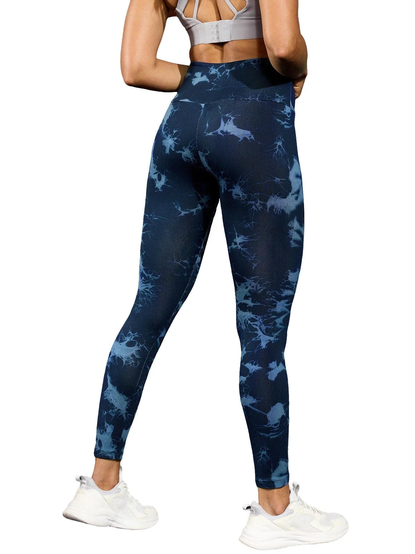 Leggings de teinture par nouage taille haute pour femmes, collants d'athlétisme, de Yoga, de course, de gymnastique, non transparents, Push Up, Fitness - FATAONLeggings de teinture par nouage taille haute pour femmes, collants d'athlétisme, de Yoga, de course, de gymnastique, non transparents, Push Up, FitnessFitness FemmeFATAON