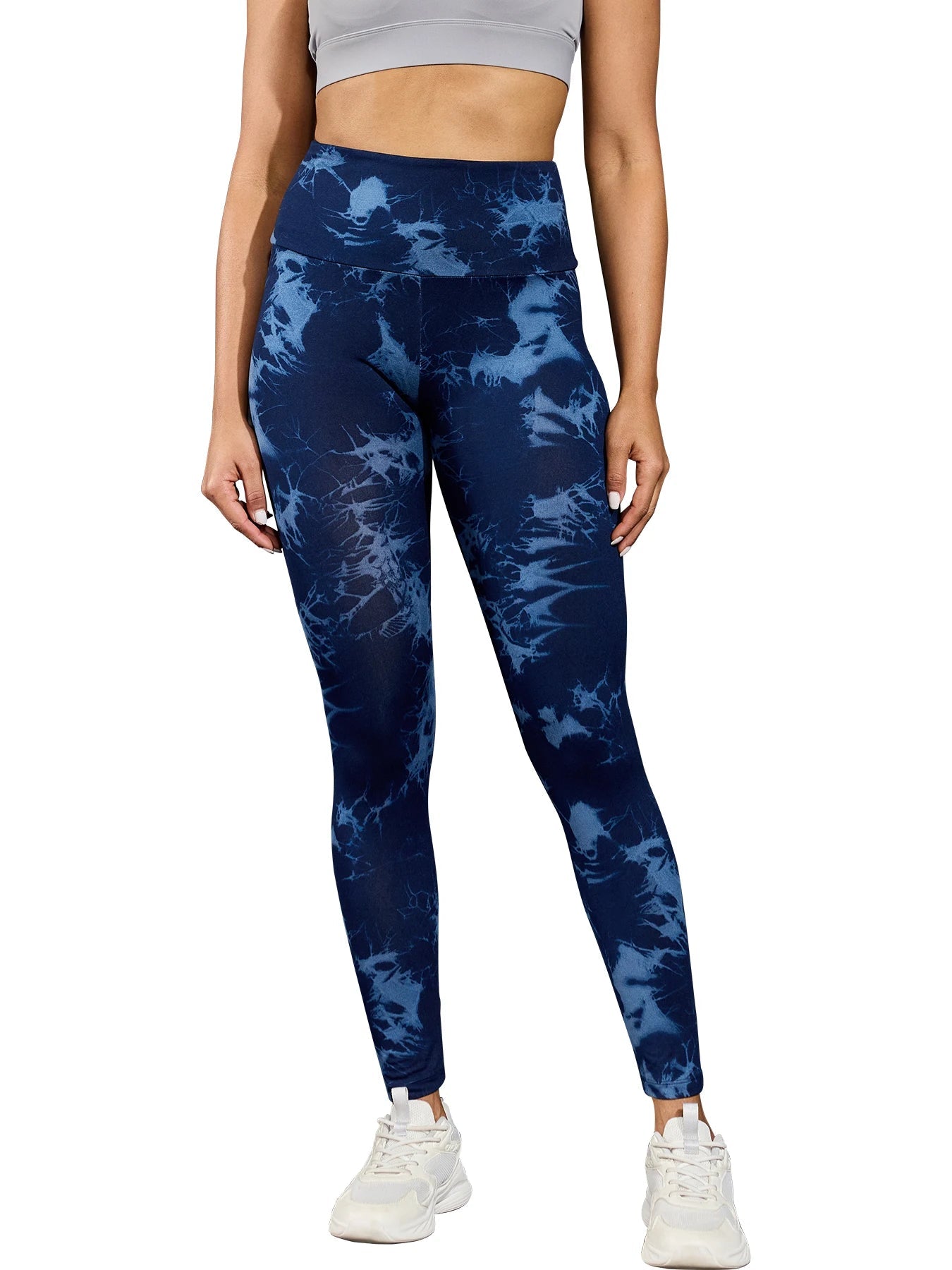 Leggings de teinture par nouage taille haute pour femmes, collants d'athlétisme, de Yoga, de course, de gymnastique, non transparents, Push Up, Fitness - FATAONLeggings de teinture par nouage taille haute pour femmes, collants d'athlétisme, de Yoga, de course, de gymnastique, non transparents, Push Up, FitnessFitness FemmeFATAON