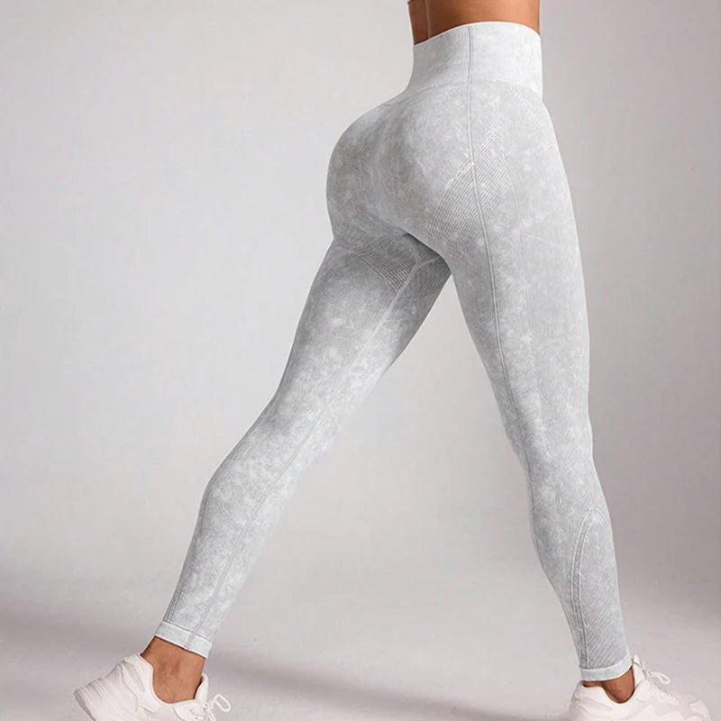 Leggings de Yoga de ponçage en Nylon pour femmes, pantalons serrés sans couture, haute élasticité, Sexy, levage des hanches, pantalons d'entraînement, de course, de gymnastique - FATAONLeggings de Yoga de ponçage en Nylon pour femmes, pantalons serrés sans couture, haute élasticité, Sexy, levage des hanches, pantalons d'entraînement, de course, de gymnastiqueFitness FemmeFATAON