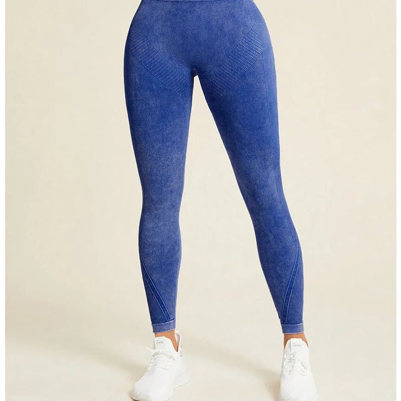 Leggings de Yoga de ponçage en Nylon pour femmes, pantalons serrés sans couture, haute élasticité, Sexy, levage des hanches, pantalons d'entraînement, de course, de gymnastique - FATAONLeggings de Yoga de ponçage en Nylon pour femmes, pantalons serrés sans couture, haute élasticité, Sexy, levage des hanches, pantalons d'entraînement, de course, de gymnastiqueFitness FemmeFATAON