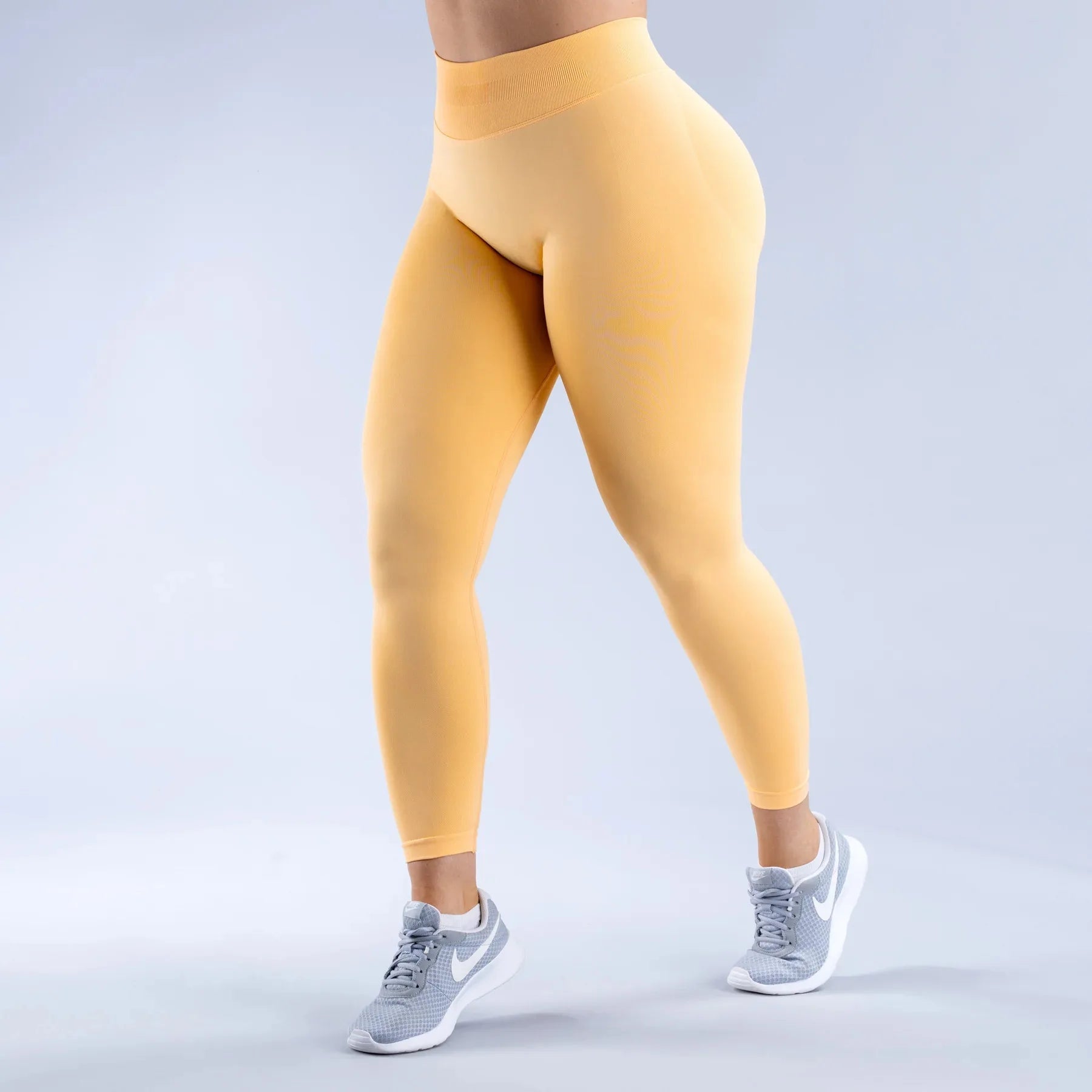 Leggings de Yoga sans couture pour femmes, trois plis de taille, pantalons de sport, Fitness, Sexy, levage des hanches, taille basse, à la mode - FATAONLeggings de Yoga sans couture pour femmes, trois plis de taille, pantalons de sport, Fitness, Sexy, levage des hanches, taille basse, à la modeFitness FemmeFATAON