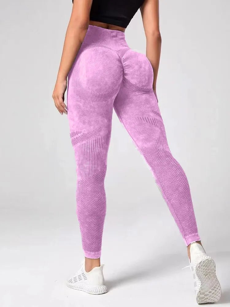 Leggings évidés pour femmes, collants minces sans couture, pantalons de fitness conviviale rés, taille haute, levage des hanches, pantalons de yoga extensibles, lavage à l'eau - FATAONLeggings évidés pour femmes, collants minces sans couture, pantalons de fitness conviviale rés, taille haute, levage des hanches, pantalons de yoga extensibles, lavage à l'eauFitness FemmeFATAON
