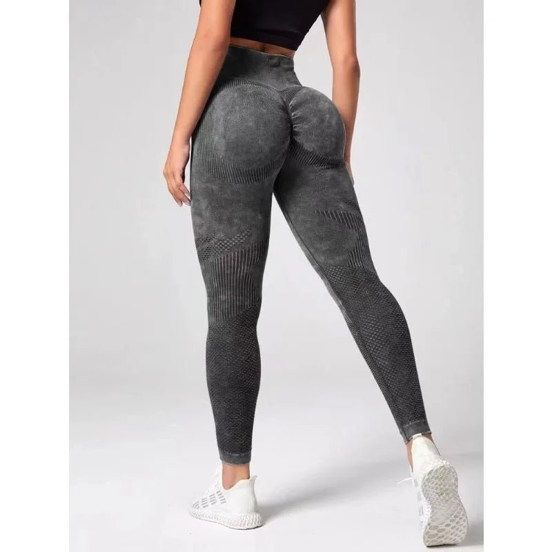 Leggings évidés pour femmes, collants minces sans couture, pantalons de fitness conviviale rés, taille haute, levage des hanches, pantalons de yoga extensibles, lavage à l'eau - FATAONLeggings évidés pour femmes, collants minces sans couture, pantalons de fitness conviviale rés, taille haute, levage des hanches, pantalons de yoga extensibles, lavage à l'eauFitness FemmeFATAON