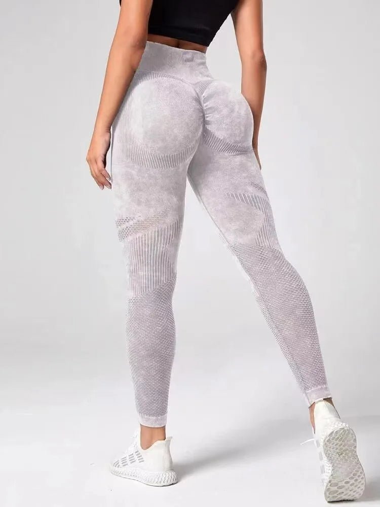 Leggings évidés pour femmes, collants minces sans couture, pantalons de fitness conviviale rés, taille haute, levage des hanches, pantalons de yoga extensibles, lavage à l'eau - FATAONLeggings évidés pour femmes, collants minces sans couture, pantalons de fitness conviviale rés, taille haute, levage des hanches, pantalons de yoga extensibles, lavage à l'eauFitness FemmeFATAON