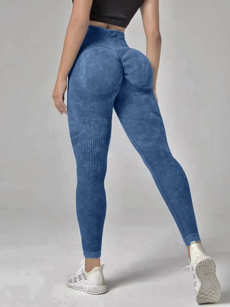 Leggings évidés pour femmes, collants minces sans couture, pantalons de fitness conviviale rés, taille haute, levage des hanches, pantalons de yoga extensibles, lavage à l'eau - FATAONLeggings évidés pour femmes, collants minces sans couture, pantalons de fitness conviviale rés, taille haute, levage des hanches, pantalons de yoga extensibles, lavage à l'eauFitness FemmeFATAON