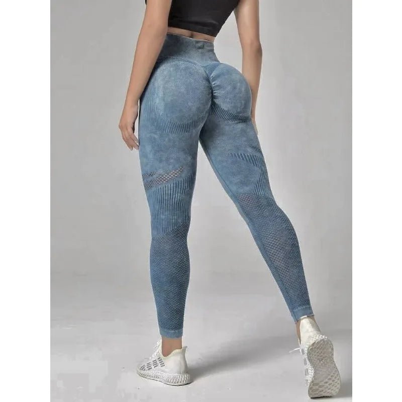 Leggings évidés pour femmes, collants minces sans couture, pantalons de fitness conviviale rés, taille haute, levage des hanches, pantalons de yoga extensibles, lavage à l'eau - FATAONLeggings évidés pour femmes, collants minces sans couture, pantalons de fitness conviviale rés, taille haute, levage des hanches, pantalons de yoga extensibles, lavage à l'eauFitness FemmeFATAON