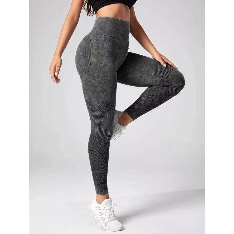 Leggings évidés pour femmes, collants minces sans couture, pantalons de fitness conviviale rés, taille haute, levage des hanches, pantalons de yoga extensibles, lavage à l'eau - FATAONLeggings évidés pour femmes, collants minces sans couture, pantalons de fitness conviviale rés, taille haute, levage des hanches, pantalons de yoga extensibles, lavage à l'eauFitness FemmeFATAON