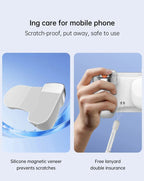 LINIM k02 Magnetic Phone Bluetooth Selfie Stick Handheld Portable Photography Selfie Phone Grip with LED Light Ergonomic Design - Fix & GoLINIM k02 Magnetic Phone Bluetooth Selfie Stick Handheld Portable Photography Selfie Phone Grip with LED Light Ergonomic DesignTechnologie PortableFix & Go