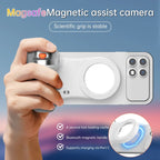 LINIM k02 Magnetic Phone Bluetooth Selfie Stick Handheld Portable Photography Selfie Phone Grip with LED Light Ergonomic Design - Fix & GoLINIM k02 Magnetic Phone Bluetooth Selfie Stick Handheld Portable Photography Selfie Phone Grip with LED Light Ergonomic DesignTechnologie PortableFix & Go