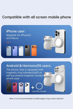LINIM k02 Magnetic Phone Bluetooth Selfie Stick Handheld Portable Photography Selfie Phone Grip with LED Light Ergonomic Design - Fix & GoLINIM k02 Magnetic Phone Bluetooth Selfie Stick Handheld Portable Photography Selfie Phone Grip with LED Light Ergonomic DesignTechnologie PortableFix & Go