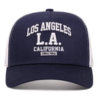 LOS ANGELES embroidered men's and women's outdoor sports event cap American trucker net hat trend fashion - FATAONLOS ANGELES embroidered men's and women's outdoor sports event cap American trucker net hat trend fashionMode HommeFATAON