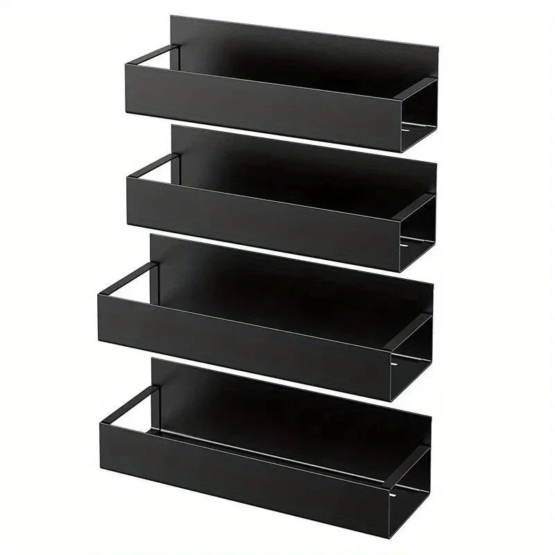 Lot de 2 étagères de rangement magnétiques multifonctionnelles pour cuisine, réfrigérateur et machine à laver, à suspendre latéralement - FATAONLot de 2 étagères de rangement magnétiques multifonctionnelles pour cuisine, réfrigérateur et machine à laver, à suspendre latéralementSolutions MaisonFATAON