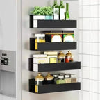 Lot de 2 étagères de rangement magnétiques multifonctionnelles pour cuisine, réfrigérateur et machine à laver, à suspendre latéralement - FATAONLot de 2 étagères de rangement magnétiques multifonctionnelles pour cuisine, réfrigérateur et machine à laver, à suspendre latéralementSolutions MaisonFATAON