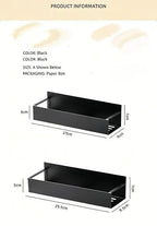Lot de 2 étagères de rangement magnétiques multifonctionnelles pour cuisine, réfrigérateur et machine à laver, à suspendre latéralement - FATAONLot de 2 étagères de rangement magnétiques multifonctionnelles pour cuisine, réfrigérateur et machine à laver, à suspendre latéralementSolutions MaisonFATAON