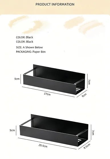 Lot de 2 étagères de rangement magnétiques multifonctionnelles pour cuisine, réfrigérateur et machine à laver, à suspendre latéralement - FATAONLot de 2 étagères de rangement magnétiques multifonctionnelles pour cuisine, réfrigérateur et machine à laver, à suspendre latéralementSolutions MaisonFATAON